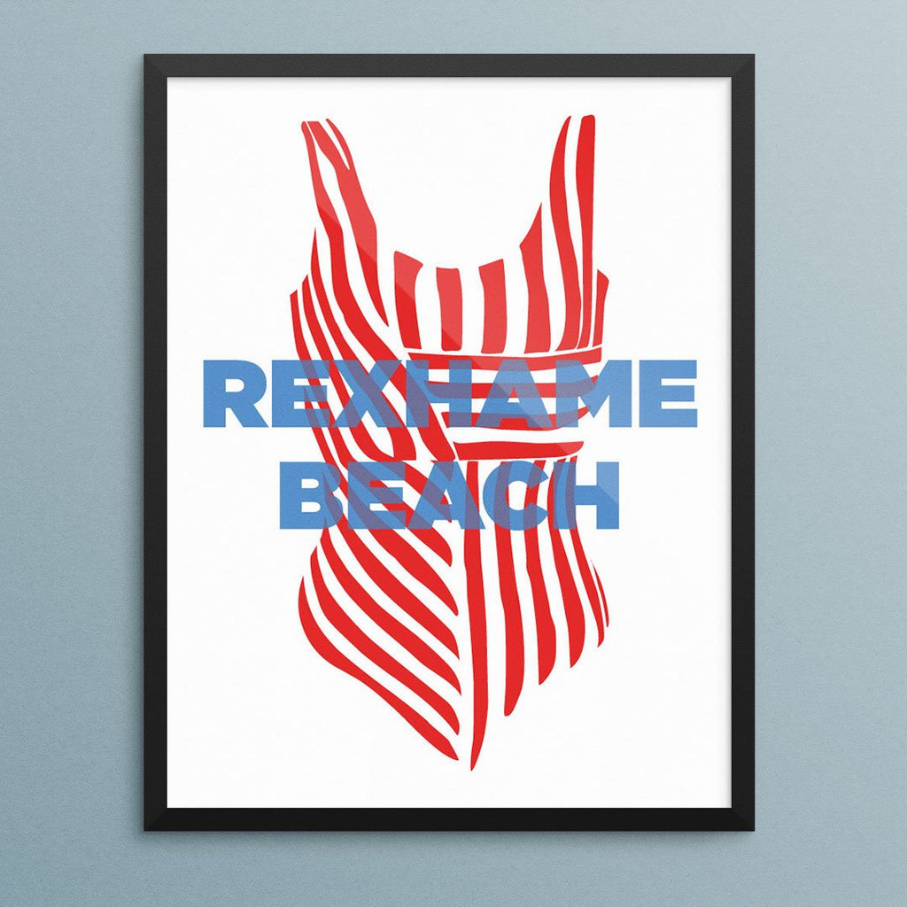Rexhame Beach Bathing Suit Print