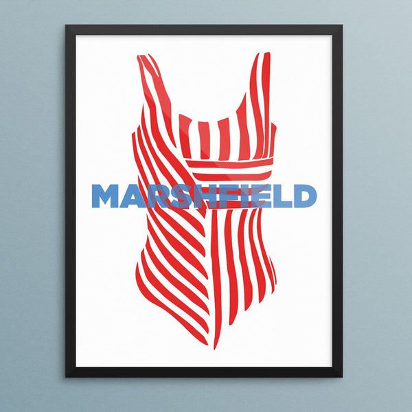 Marshfield Bathing Suit Print