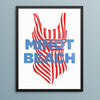 Minot Beach Bathing Suit Print