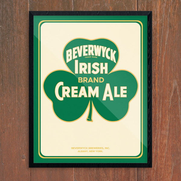 Beverwyck Irish Cream Ale Clover Beverwyck Breweries Print