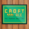 Croft Ale Lemon Heads New England's Finest Ale Print