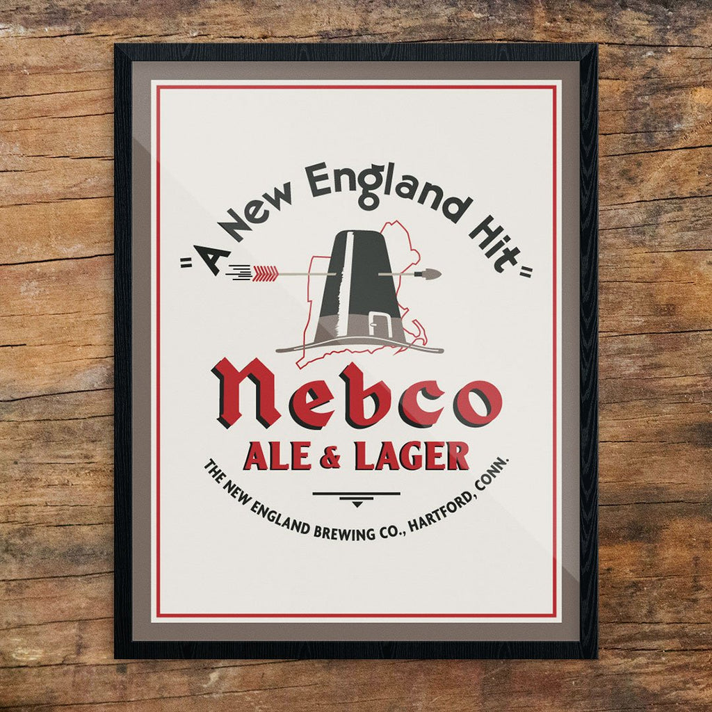 NEBCO Ale & Larger A New England Hit Print