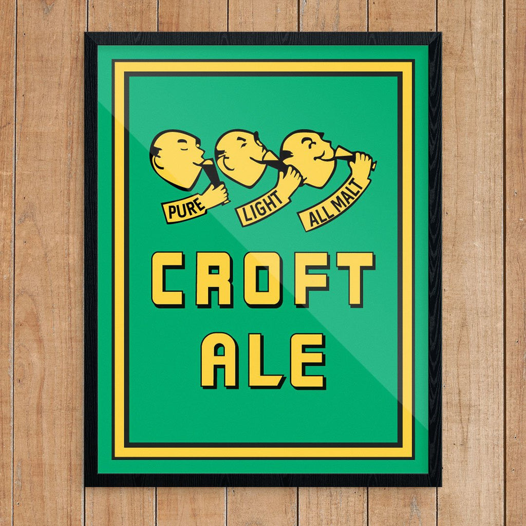 Croft Ale Lemon Heads Print 