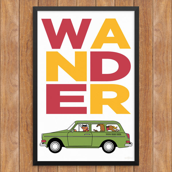 Wander 12 x 18 Print