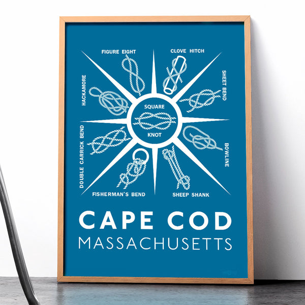 Cape Cod Knot Samplet 12 x 18 Print