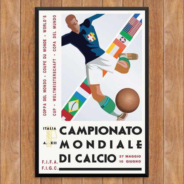 Italian Soccer Poster