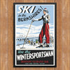 Ski in the Berkshires Use The Winter Sportsman 12 x 18 Print