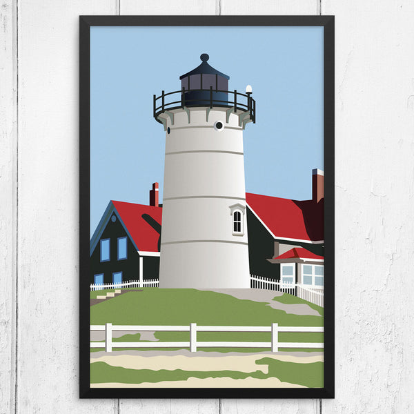 Nobska Light Woods Hole 12 x 18 Print